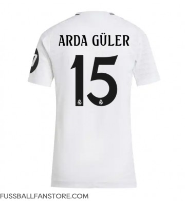 Real Madrid Arda Guler #15 Replik Heimtrikot Damen 2024-25 Kurzarm